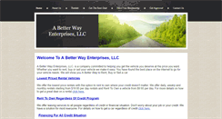 Desktop Screenshot of abettervehicle.com